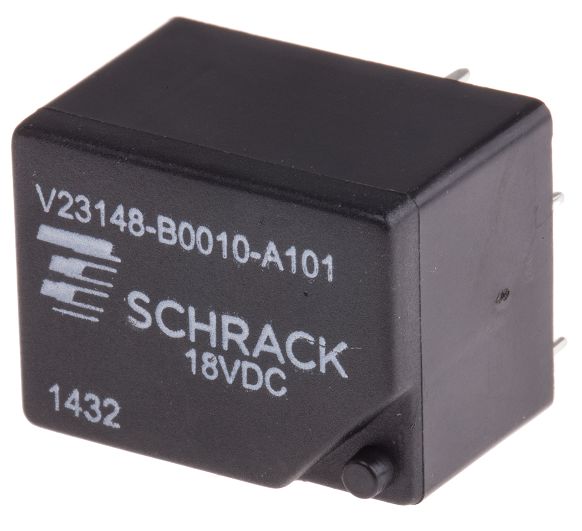 TE Connectivity PCB Mount Power Relay, 18V dc Coil, 7A Switching Current, SPDT