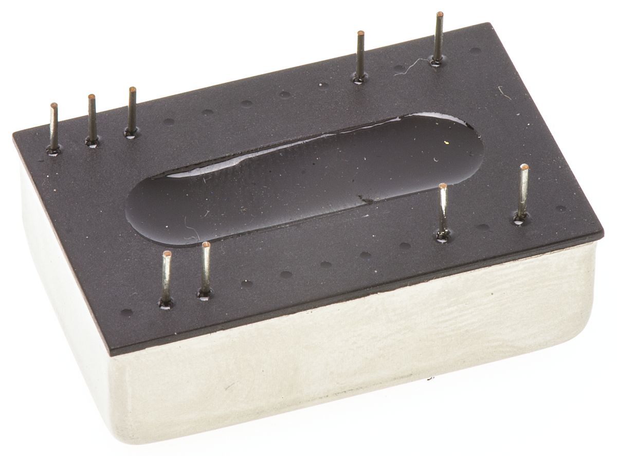 TRACOPOWER THD 12 DC-DC Converter, 12V dc/ 1A Output, 36 → 75 V dc Input, 12W, Through Hole, +85°C Max Temp