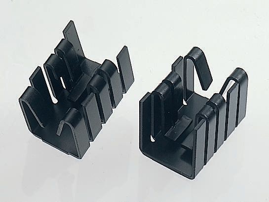Fischer Elektronik Heatsink, 21K/W, 19.05 x 14.5 x 12.7mm, Clip