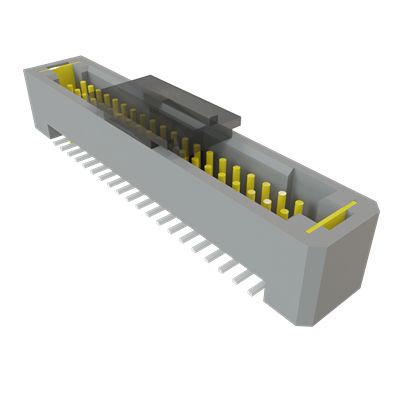 Samtec TFM Series Vertical Surface PCB Header, 40 Contact(s), 1.27 mm Pitch, 4 Row, Shrouded