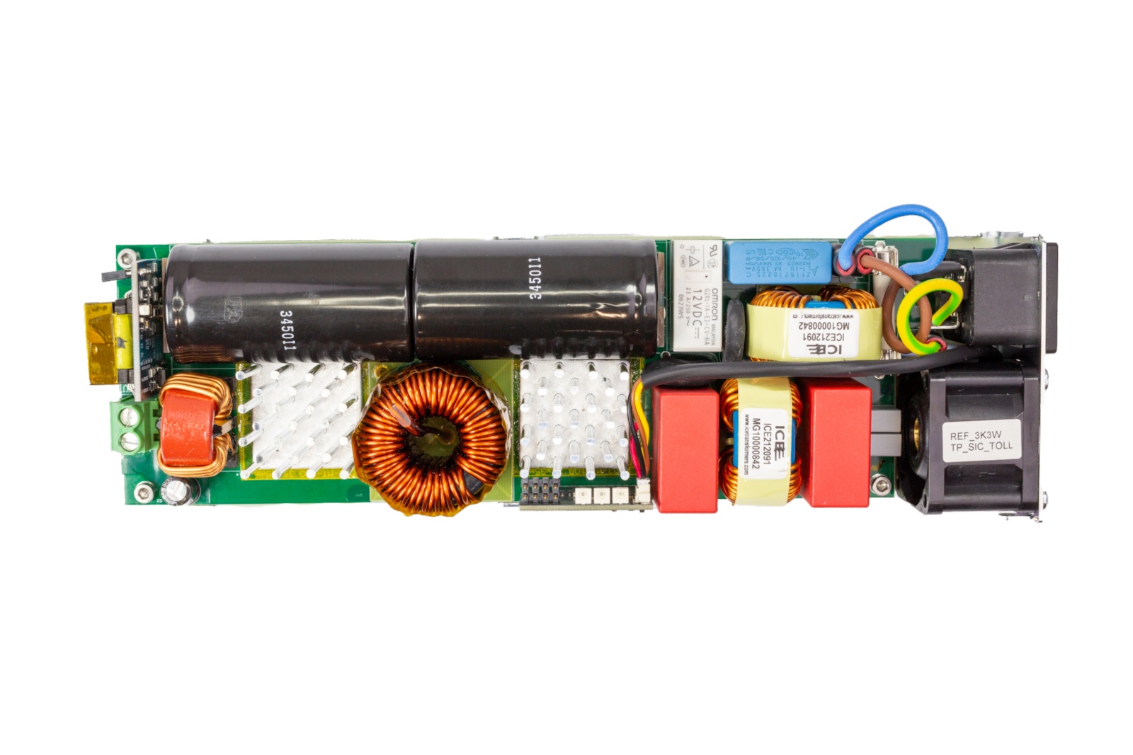 Infineon EVAL_3K3W_TP_SIC_TOLL PFC Converter for REF3K3WTPSICTOLLTOBO1 for Power Conversion, EV Charging