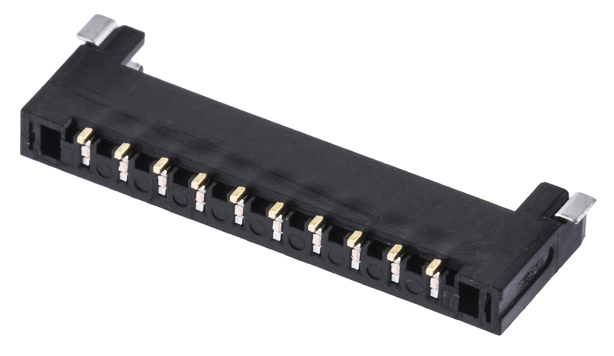 Molex Pico-Lock Series Right Angle Surface PCB Header, 10 Contact(s), 1.5 mm Pitch, 1 Row, Shrouded