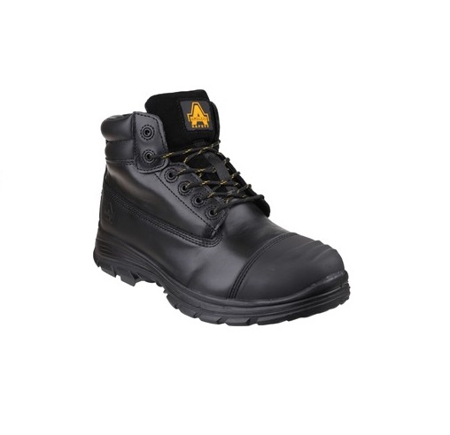Amblers FS301 Black Steel Toe Capped Men's Safety Boot, UK 6, EU 40