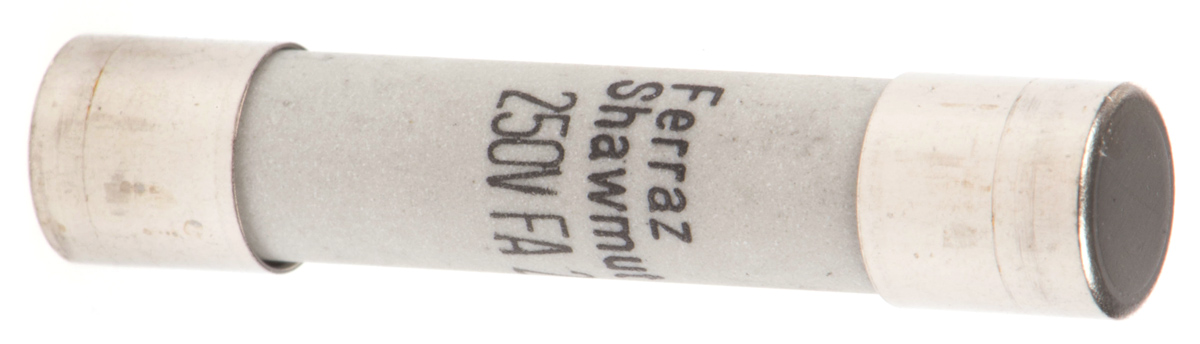 Mersen 2A FF Ceramic Cartridge Fuse, 6.3 x 32mm