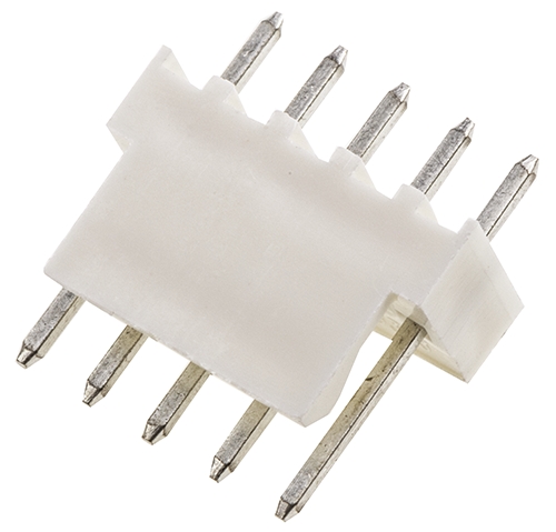 Molex KK 254 Series Straight Through Hole Pin Header, 5 Contact(s), 2.54 mm Pitch, 1 Row, Unshrouded
