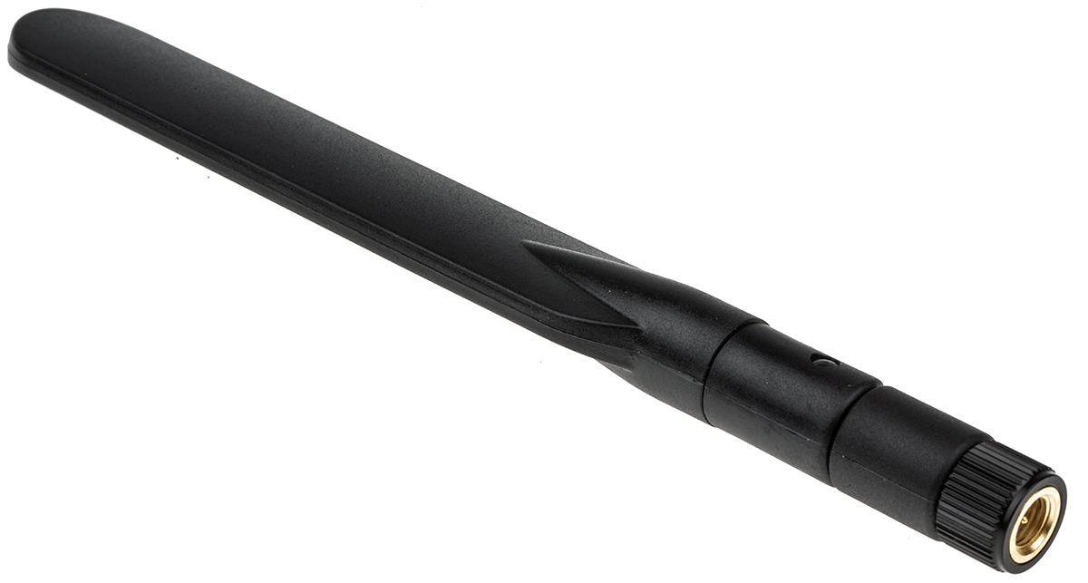 Siretta DELTA40/x/SMAM/S/S/32 Blade Multiband Antenna with SMA Connector, 2G (GSM/GPRS), 3G (UTMS), 4G, 4G (LTE Cat-M),