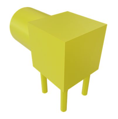 Samtec SMPM Series, Plug Through Hole SMPM Connector, 50Ω, Solder Termination, Right Angle Body