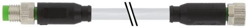 Murrelektronik Limited Male 3 way M8 to Female 3 way M8 Sensor Actuator Cable, 1 m