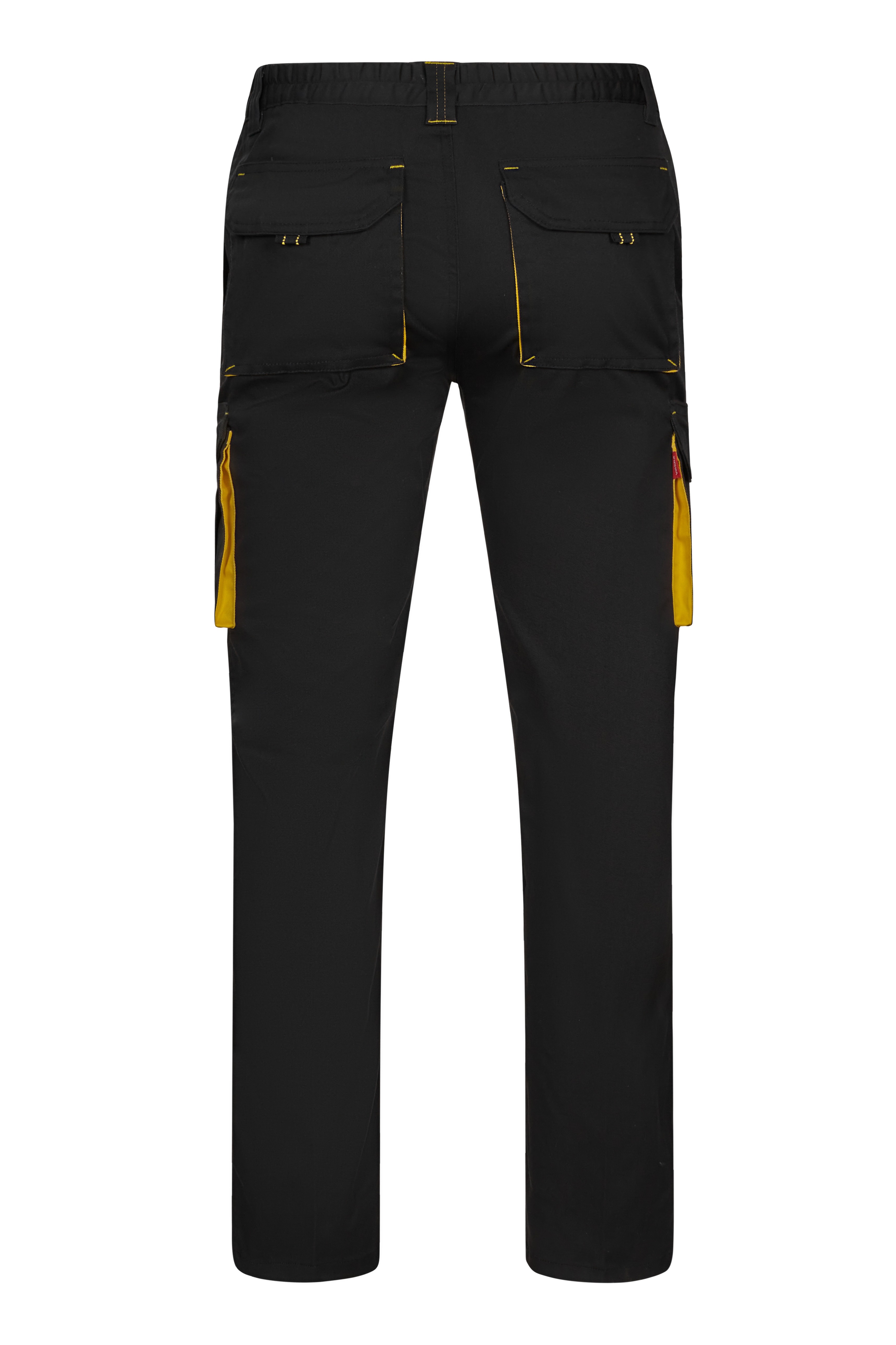 Velilla 103024S Men's Yellow, Black 38% Elastomultiester Fibre, 46% Cotton, 16% Polyester, Size 44 Waist Size 47.5 cm W