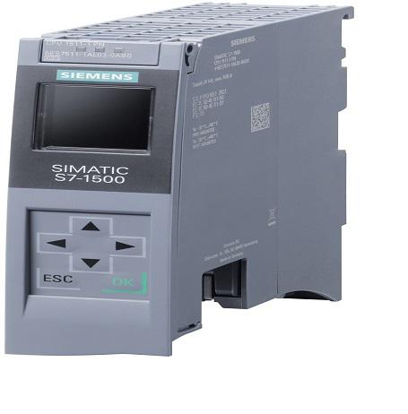 Siemens SIMATIC S7-1500 Series PLC CPU for Use with SIMATIC S7-1500 Series, 20-Input, Profibus, Profinet Input
