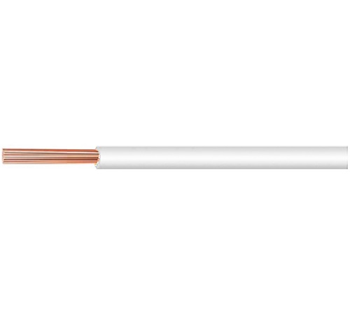 Huber+Suhner RADOX 155 Series White 0.75 Hook Up Wire, 18 AWG, 100m, Cross Linked Polyolefin Insulation, RADOX 155 0.75