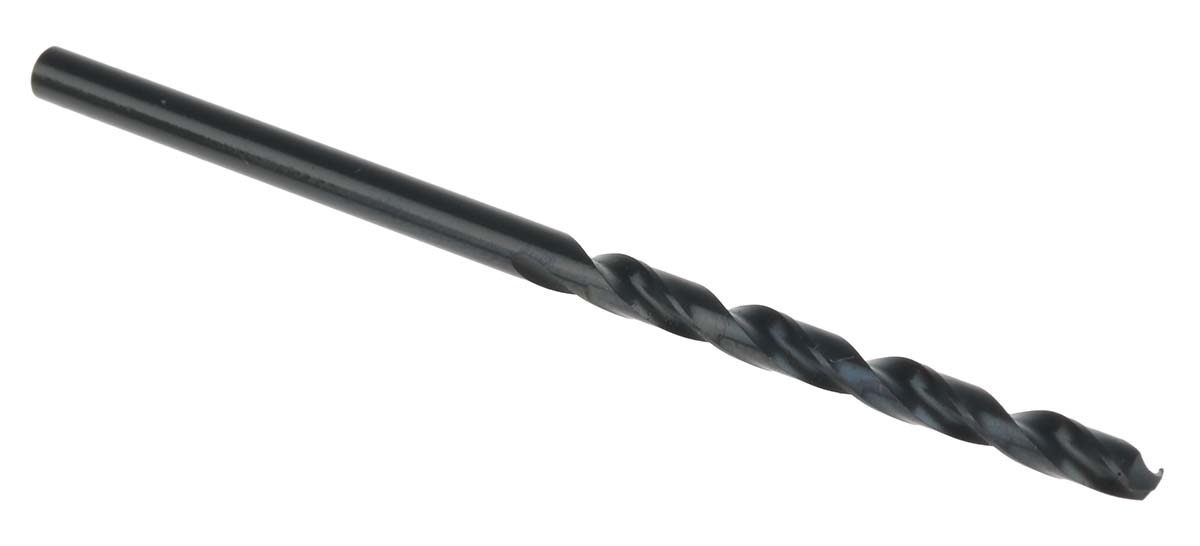 Dormer A100 Series HSS Twist Drill Bit for Steel, 2.5mm Diameter, 57 mm Overall
