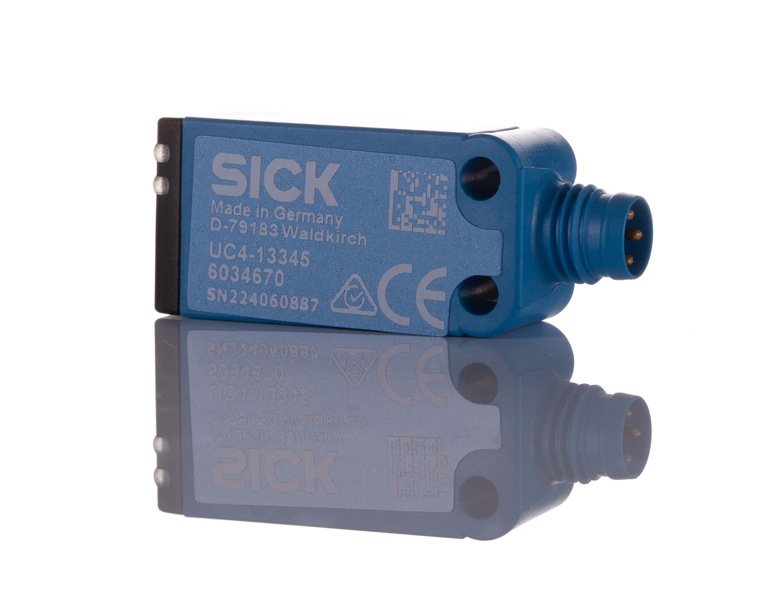 SICK Ultrasonic Block Proximity Sensor, 150 mm Detection, NPN, 15 → 30 V dc