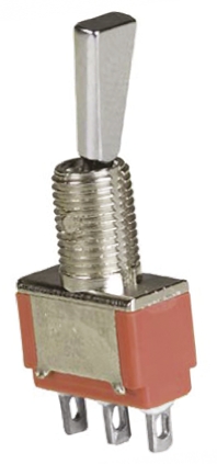 TE Connectivity Toggle Switch, Panel Mount, On-On, SPDT, Solder Terminal, 120 ac/dc, 28V ac/dc