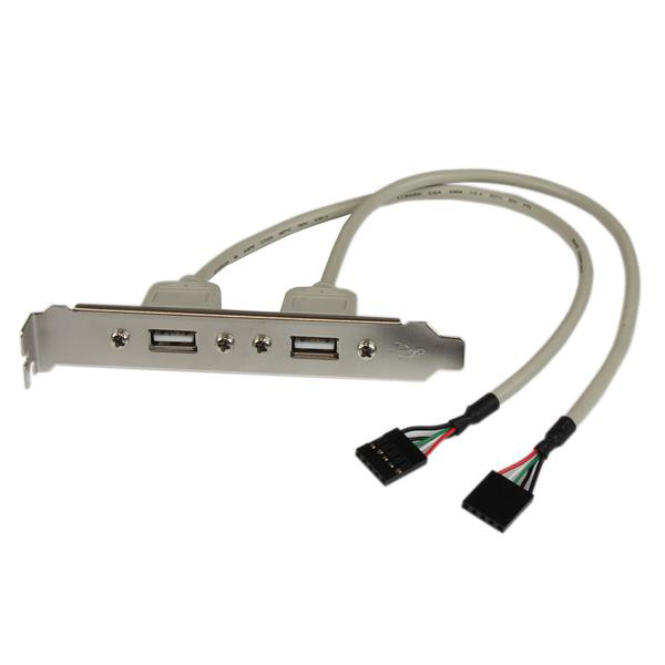 StarTech.com USB 2.0, Female 5 Pin IDC to Female USB A, 480Mbps