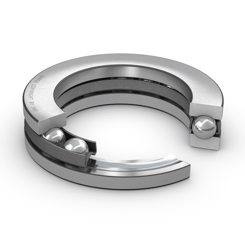 SKF 51202 1 Row Ball Bearing - 15 mm ID, 32 mm OD