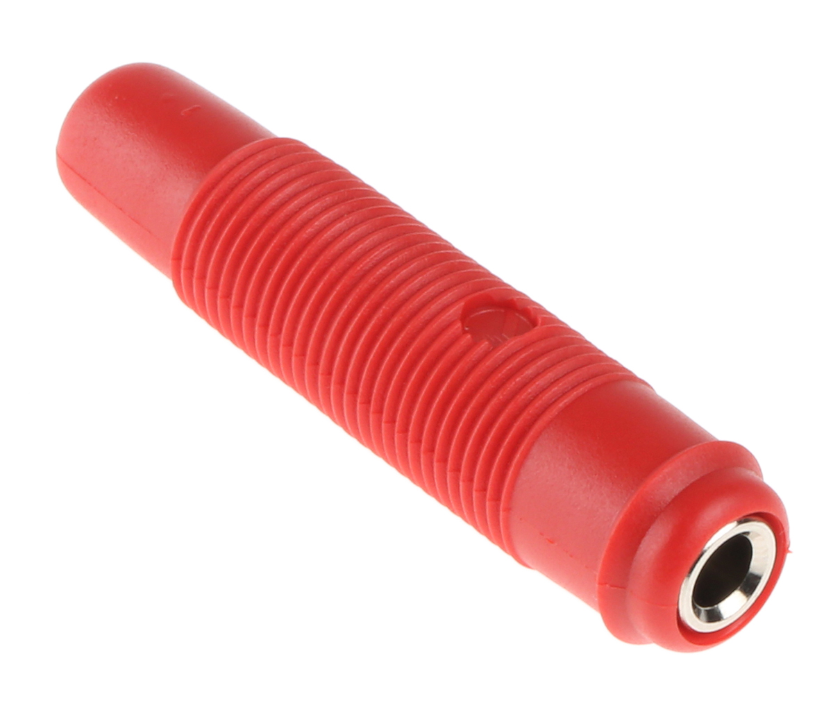 Hirschmann Test & Measurement Red Female Banana Socket, 4 mm Connector, Solder Termination, 16A, 60V dc, Nickel Plating