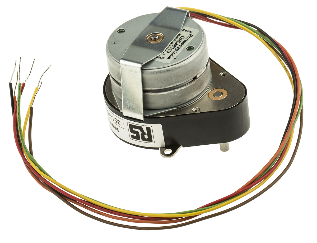 McLennan Servo Supplies Permanent Magnet Stepper Motor, 1.0Nm Torque, 5 V, 7.5°, 4mm Shaft