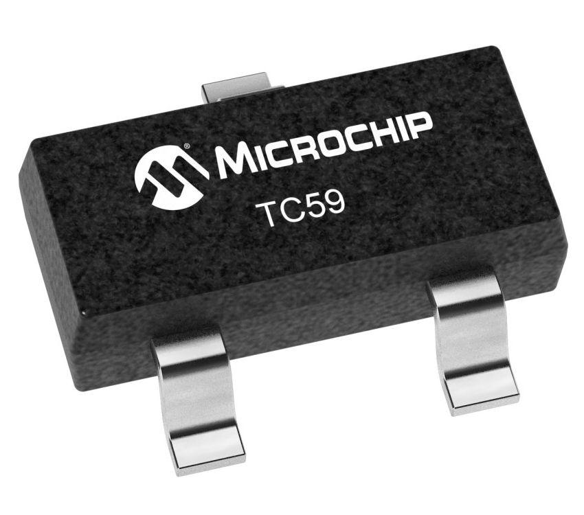 Microchip TC593002ECBTR, 1-Channel Low Dropout Voltage, Voltage Regulator, 200 mA, 3 V, SOT-23A 3-Pin