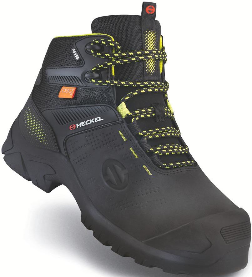 uvex MACSOLE® ADVENTURE 3.0 Black, Yellow Composite Toe Capped Men's Safety Boot, UK 9, EU 43
