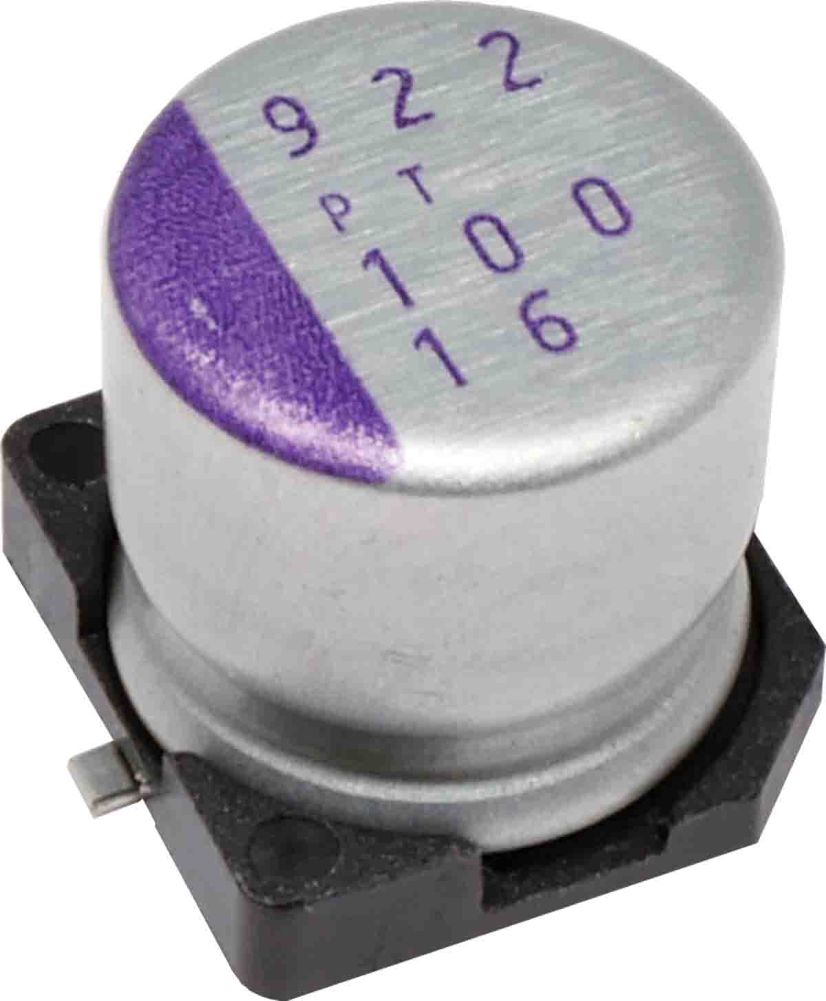 Panasonic 560μF Surface Mount Polymer Capacitor, 2.5V dc