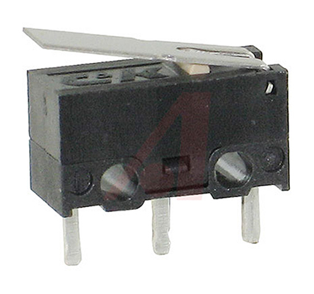 C & K Lever Micro Switch, Through Hole Terminal, 3 A, SP-CO