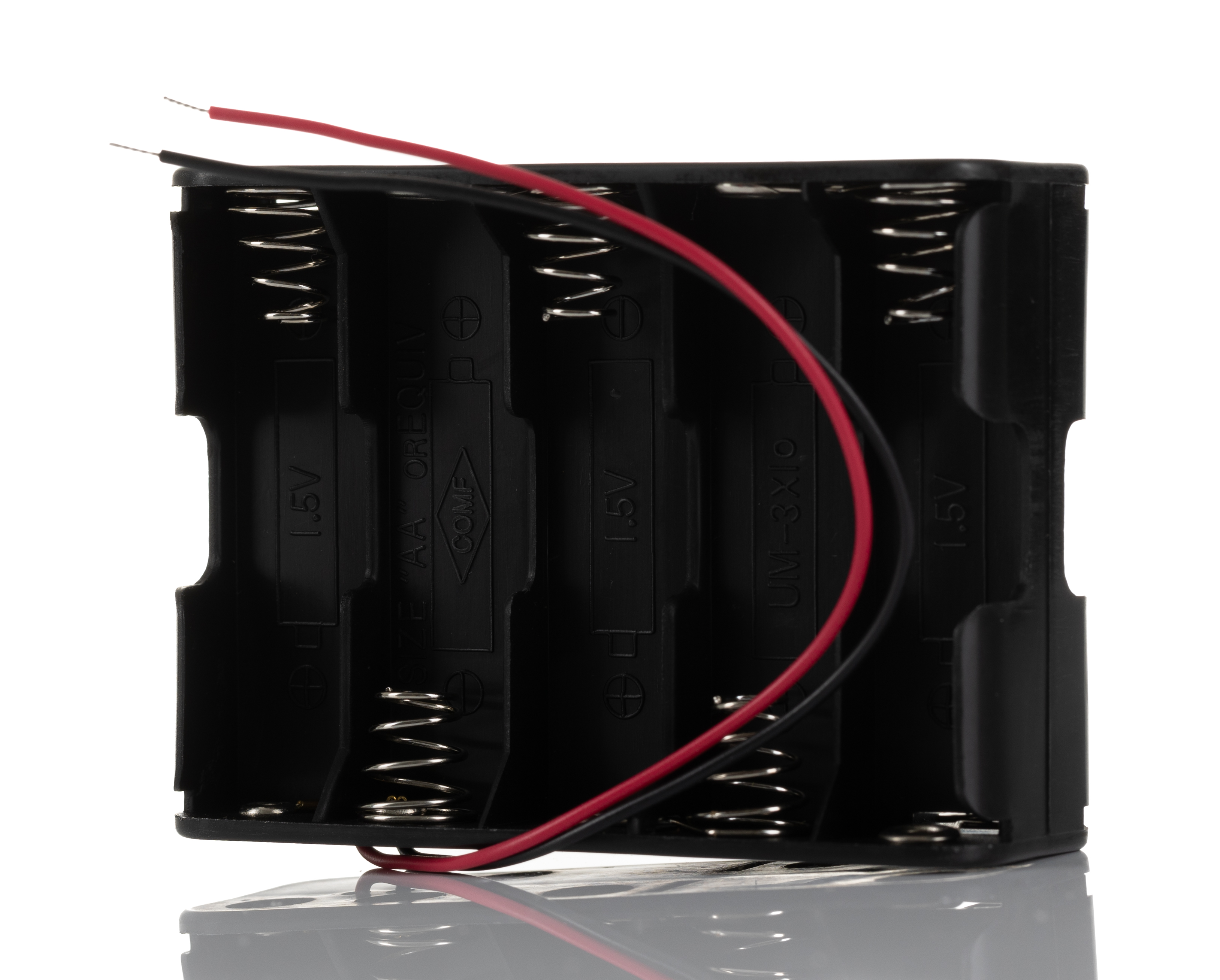RS PRO AA Battery Holder, Coil Spring Contact