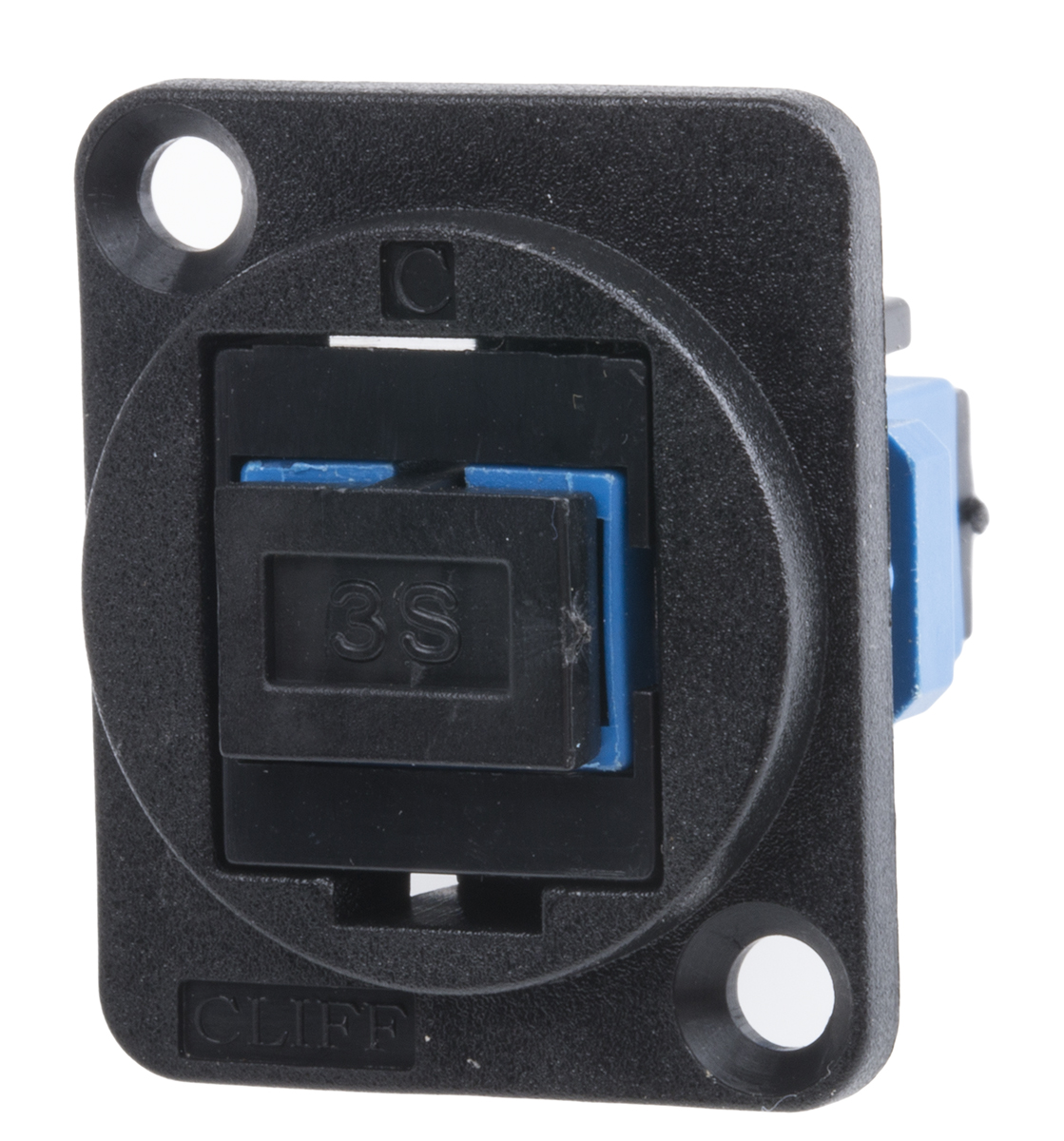 RS PRO XLR Panel Mount Fibre Optic Adapter, Female