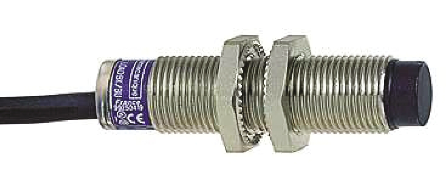 Telemecanique Sensors Inductive Threaded Barrel Proximity Sensor, M12, 7 mm Detection, PNP NO, 10 → 58 V dc