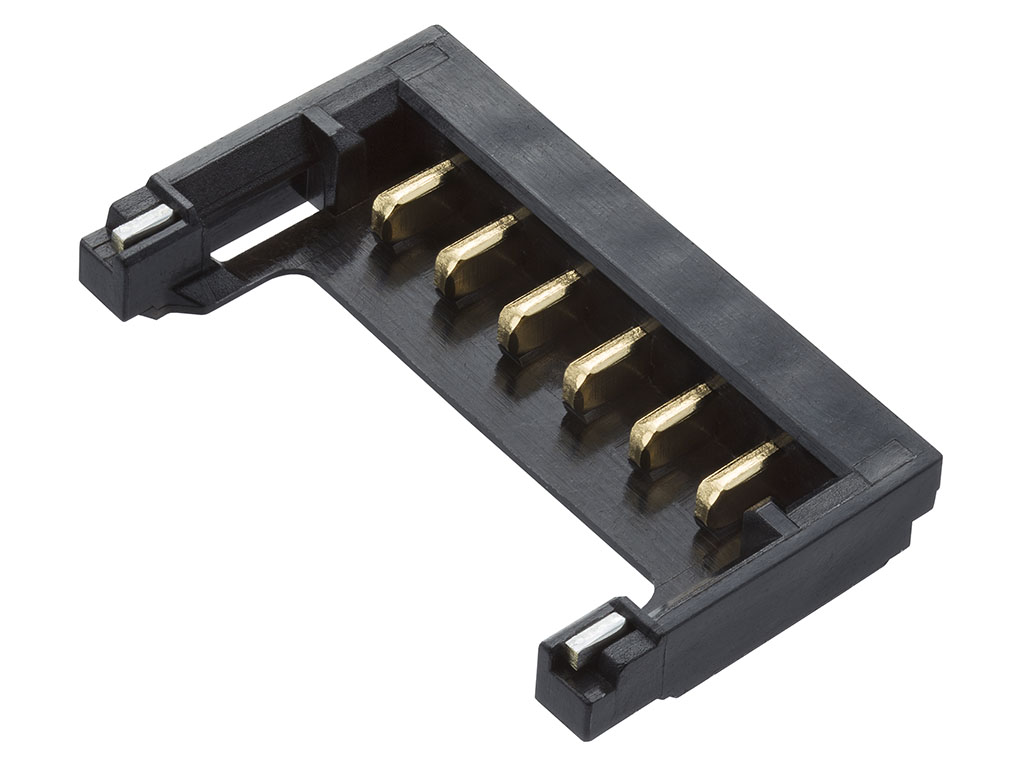 Molex Pico-EZmate Plus Series Straight Surface PCB Header, 6 Contact(s), 1 mm Pitch, 1 Row, Unshrouded
