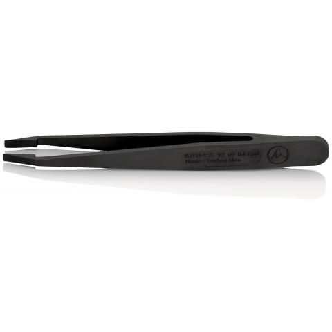 Knipex 115 mm, Plastic, Smooth, ESD Tweezer
