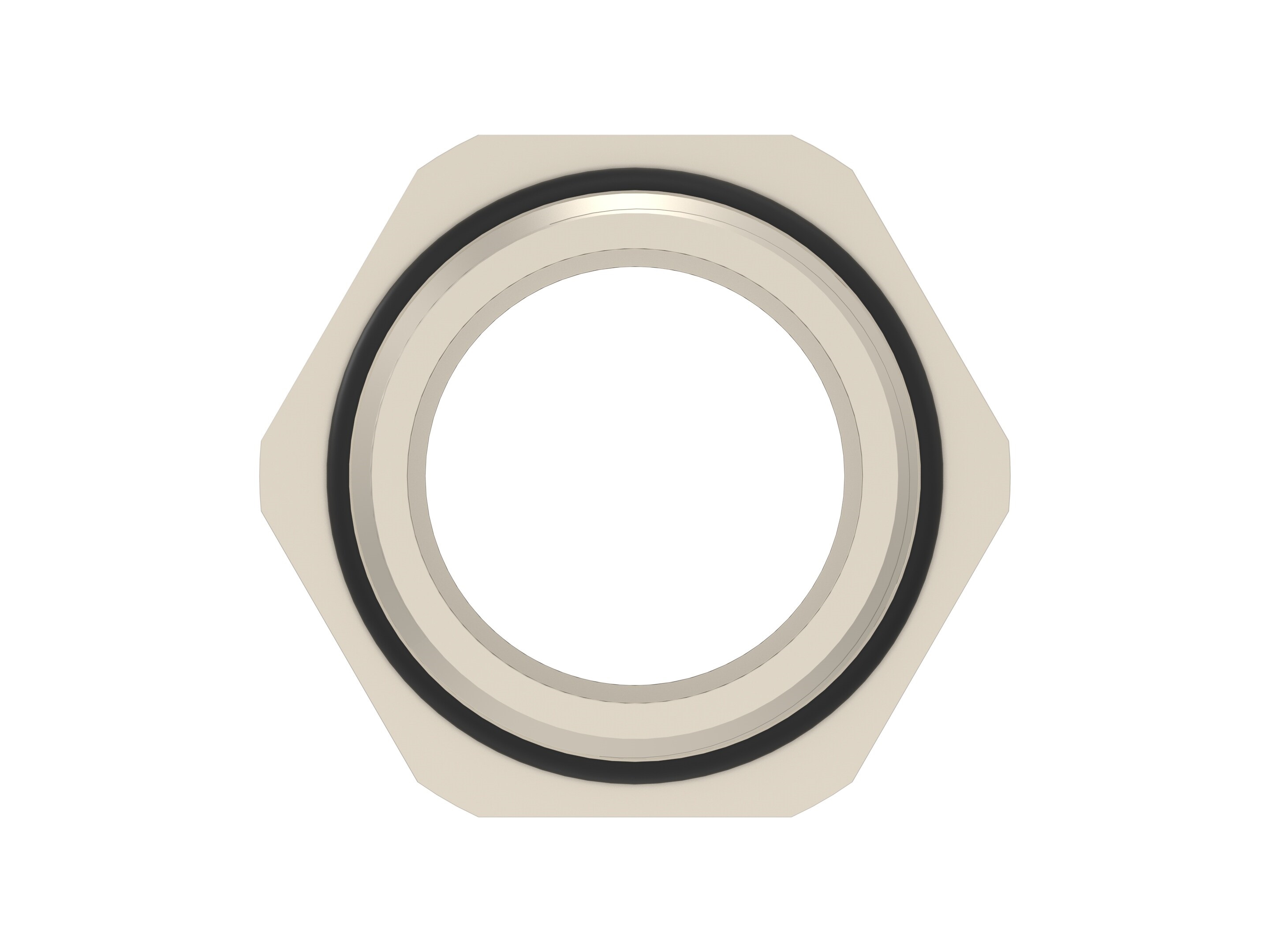 Entrelec 1SNG Series Brass Brass, CR, NBR Cable Gland, M25 Thread, 13mm min., 18mm max., IP66, IP68