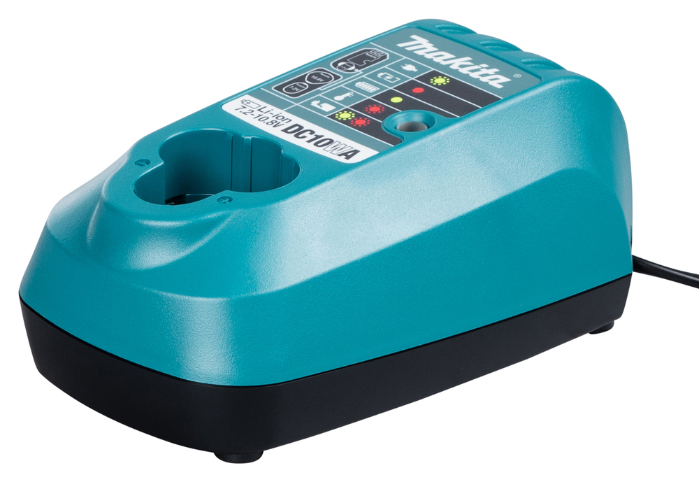 Makita DC10WAGB Battery Charger, 7.2 → 10.8V, UK Plug