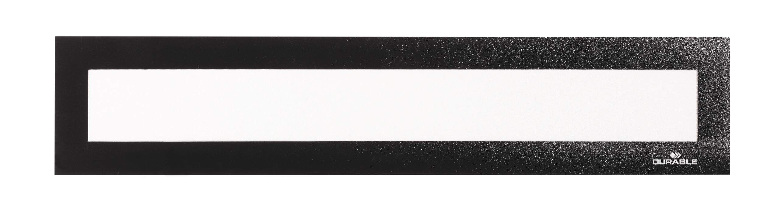 Durable MagneticDURAFRAME® MAGNETIC TOP Black A3 Metal Information Frame, 66mm Height, 323mm Width