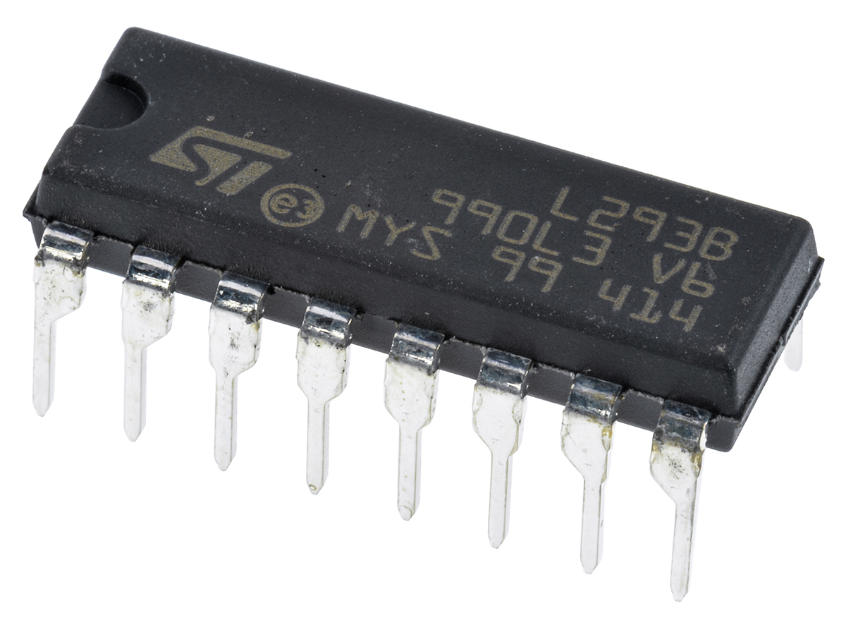 STMicroelectronics, Brushed DC Motor Motor Driver IC, 36 V 1 A 16-Pin, PDIP
