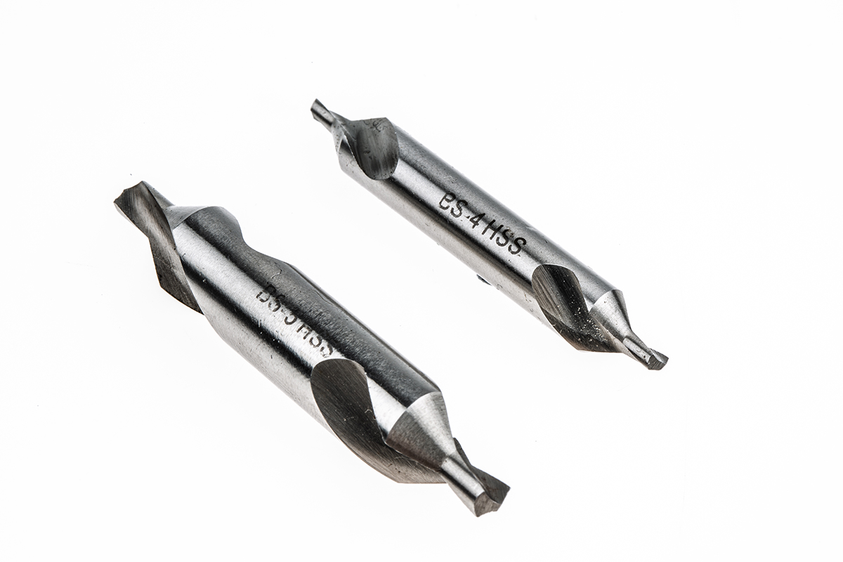 RS PRO 5-Piece Twist Drill Bit Set for Multi-Material, 2 1/2in Max, 1 1/2in Min, HSS Bits