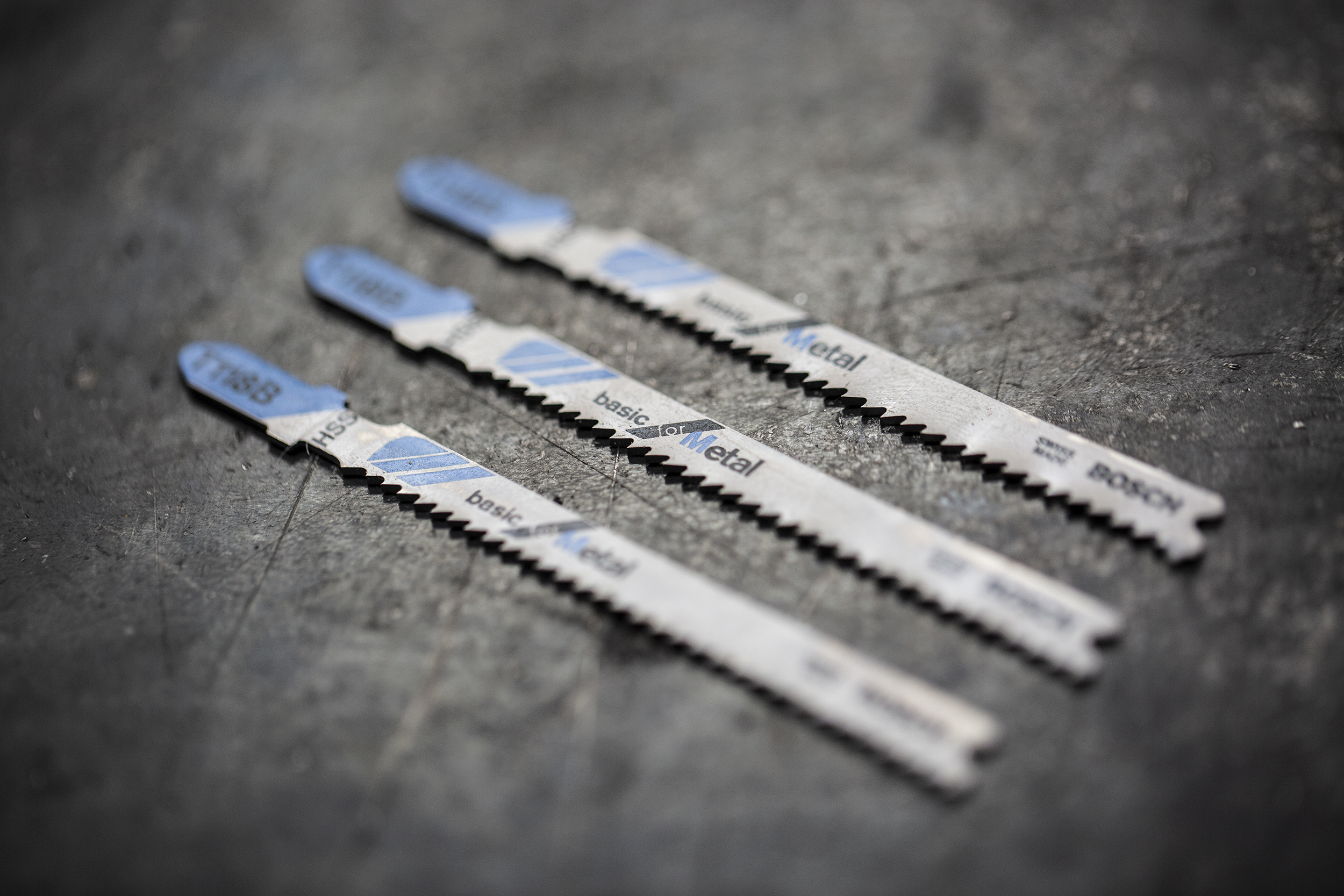 Bosch, 11 - 13 Teeth Per Inch 50mm Cutting Length Jigsaw Blade, Pack of 3