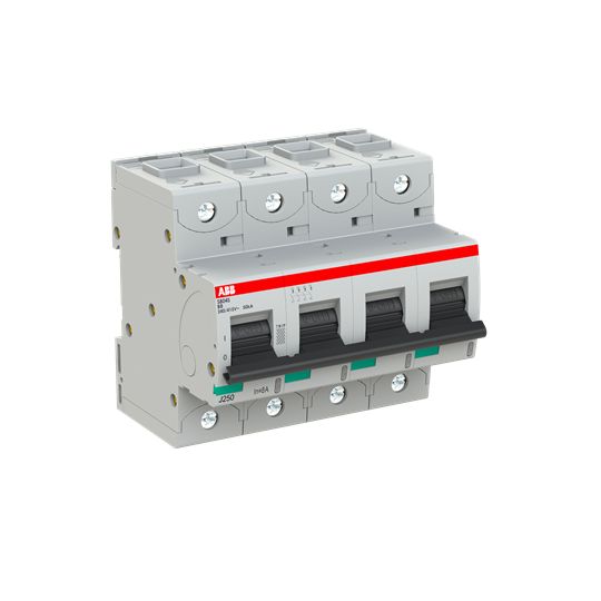 ABB S804S MCB, 4P, 8A Curve B, 690V AC, 50 kA Breaking Capacity