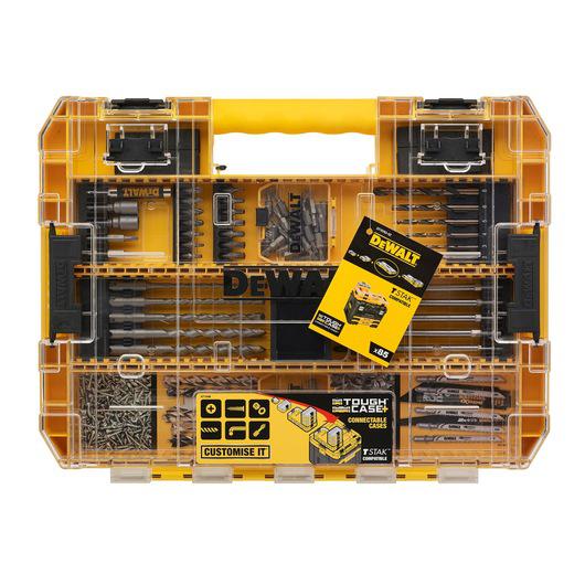 DeWALT 85-Piece SDS Drill Bit Set for Masonry, 25mm Max, 2mm Min, Metal Bits