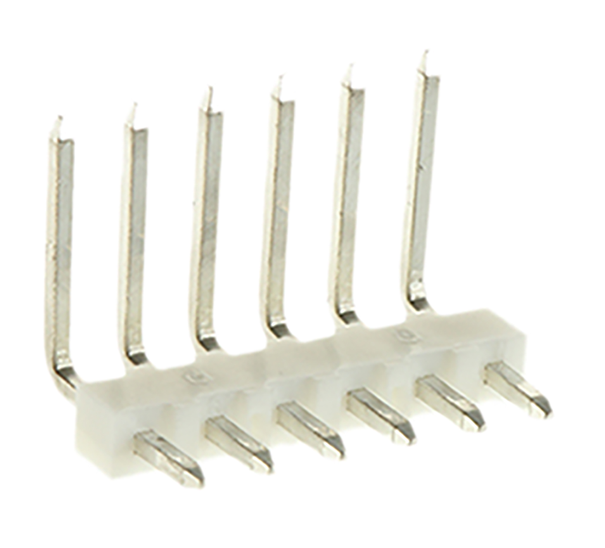 Molex KK 254 Series Right Angle Through Hole Pin Header, 6 Contact(s), 2.54 mm Pitch, 1 Row, Unshrouded