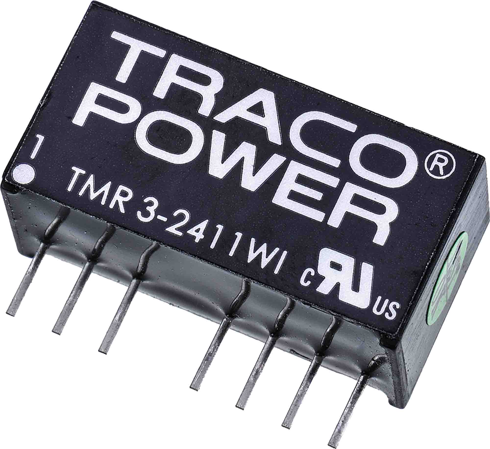TRACOPOWER TMR 3WI DC-DC Converter, 5V dc/ 600mA Output, 9 → 36 V dc Input, 3W, Through Hole, +85°C Max Temp