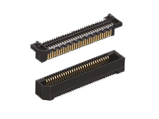 Hirose ER8 Series Straight Surface PCB Header, 20 Contact(s), 0.8 mm Pitch, 2 Row, Shrouded