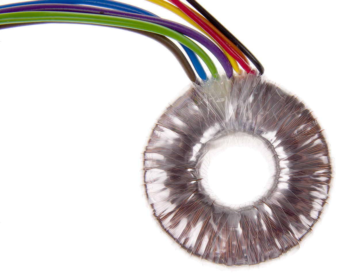 RS PRO 115 V ac, 230 V ac, 2 x 15V ac Toroidal Transformer, 15VA 2 Output