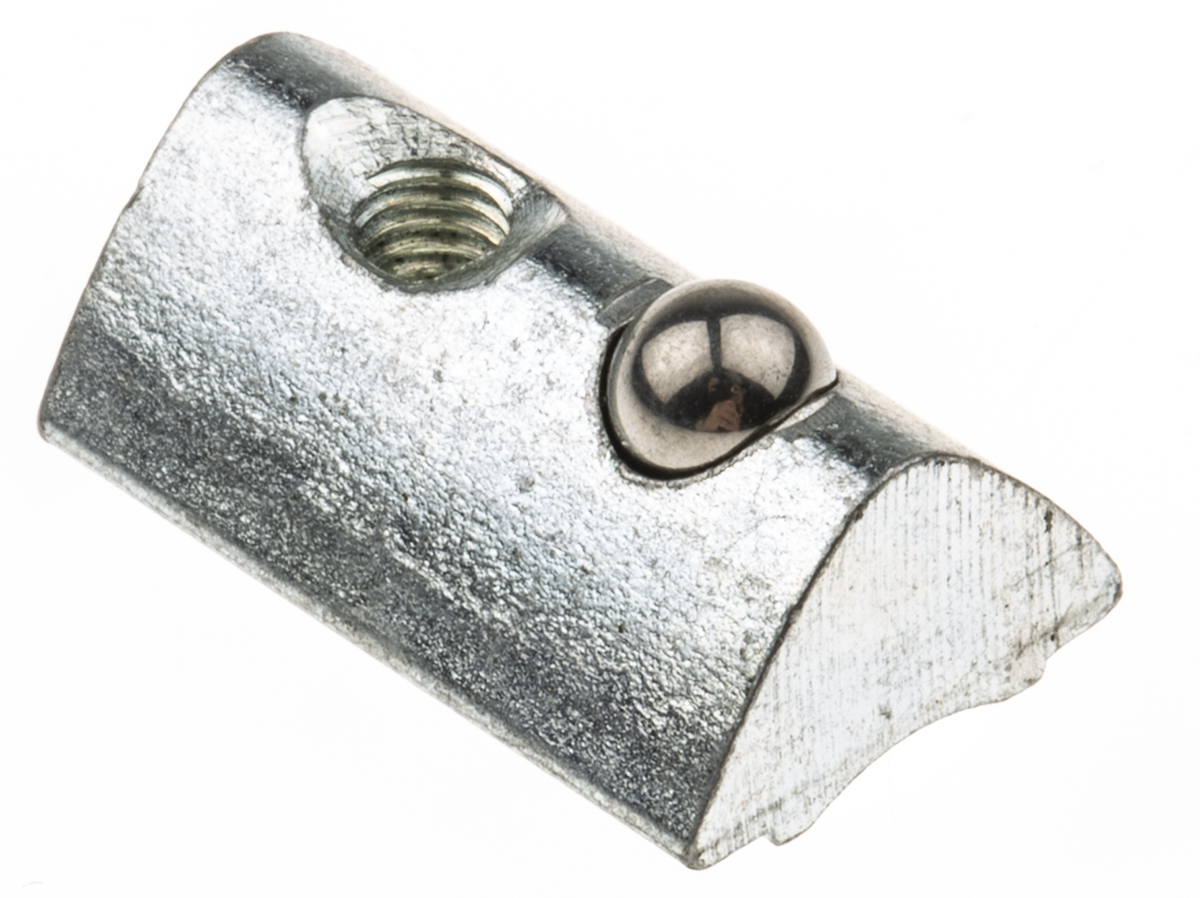 RS PRO M6 T-Slot Nut, Connecting Component, Strut Profile 30 mm, Groove Size 6mm