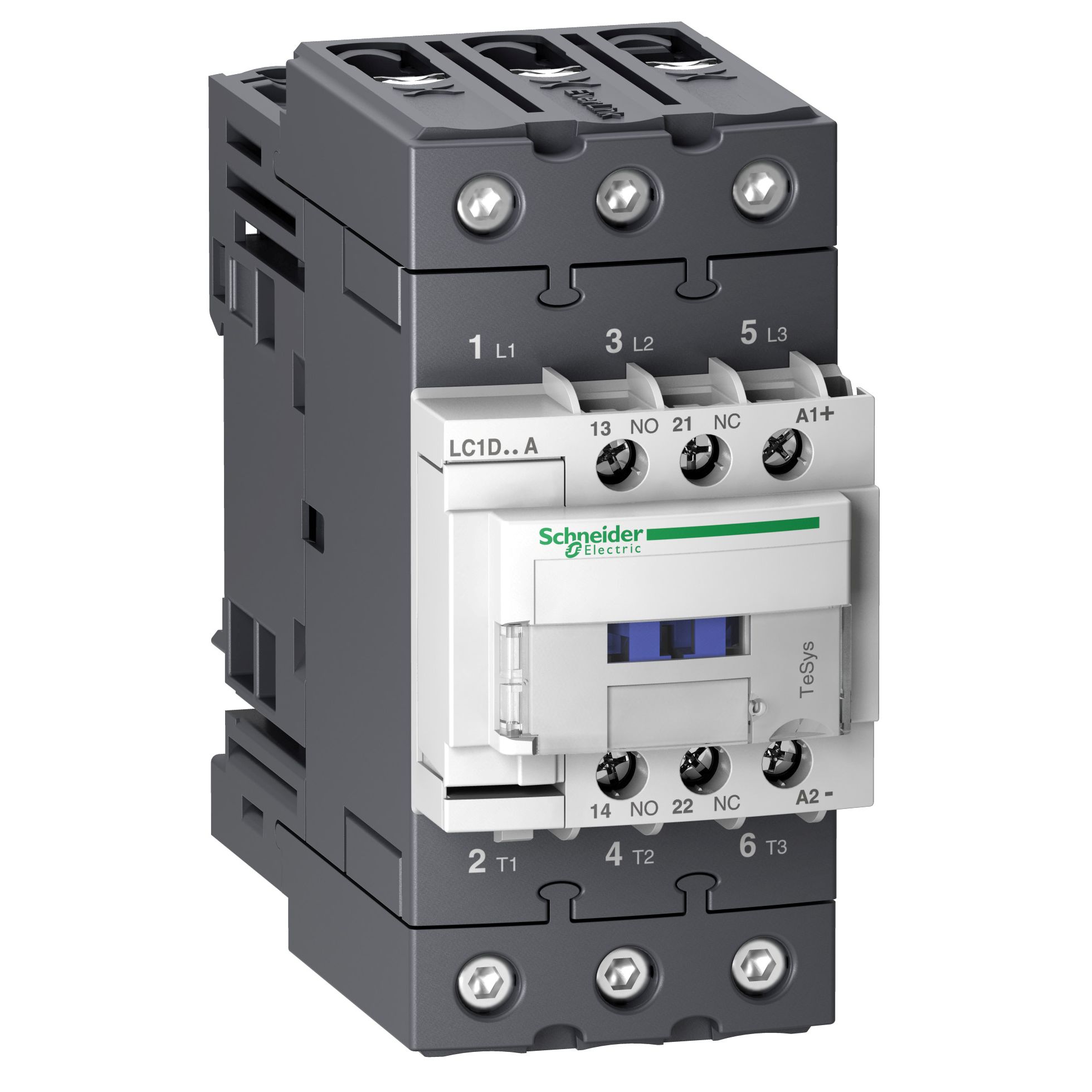 Schneider Electric TeSys Deca LC1D Contactor, 24 V Coil, 3-Pole, 65 A, 30 kW, 3NO, 440 V