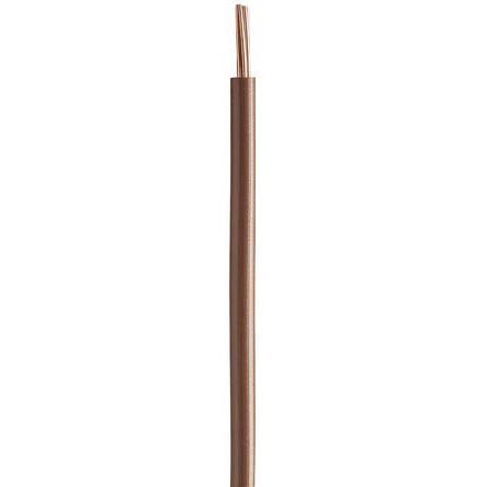Prysmian 6491B Series Brown 2.5 mm² Hook Up Wire, 7/0.67 mm, 100m, 20147328
