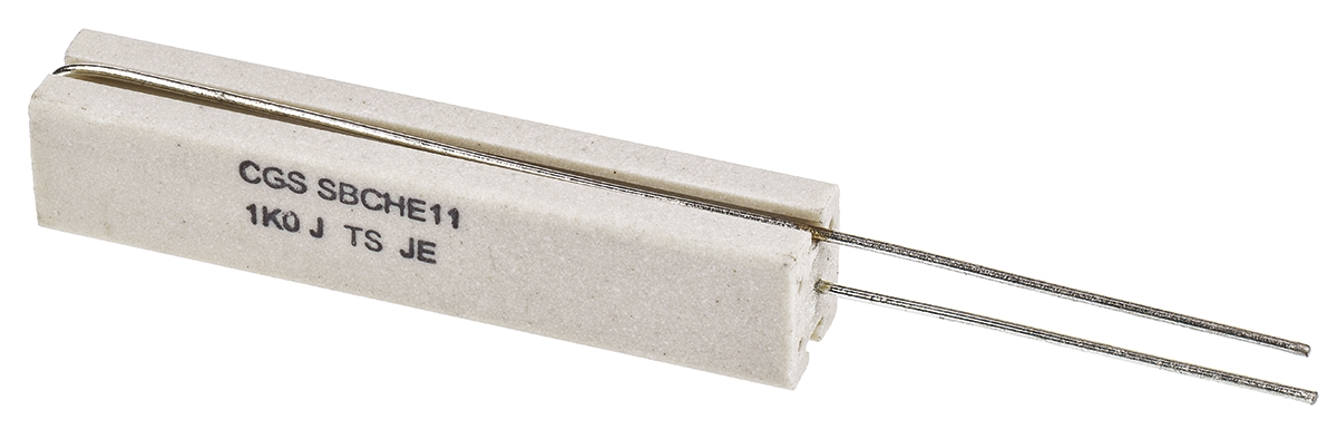 TE Connectivity 1kΩ Wire Wound Resistor 11W ±5% SBCHE111K0J