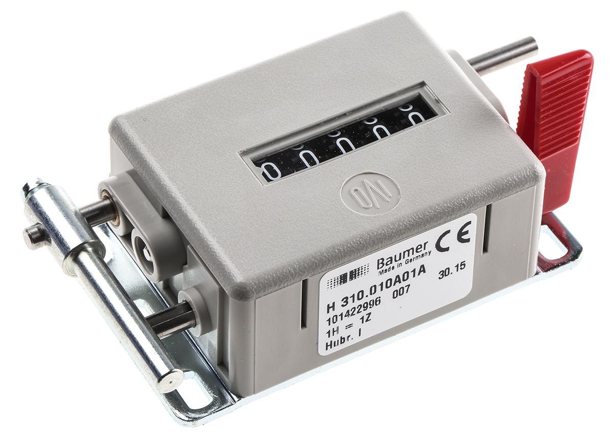 Baumer Counter, 5 Digit Mechanical