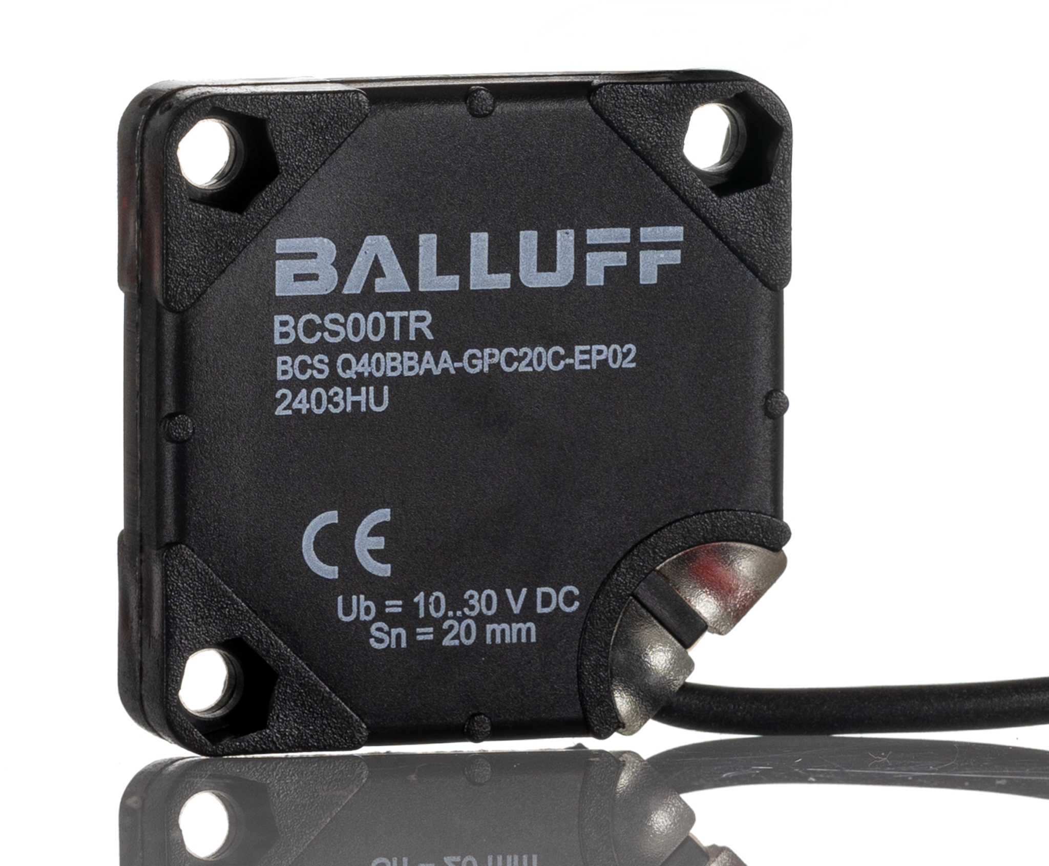 BALLUFF Capacitive Block Proximity Sensor, 20 mm Detection, PNP/NPN NO/NC, 10 → 30 V dc