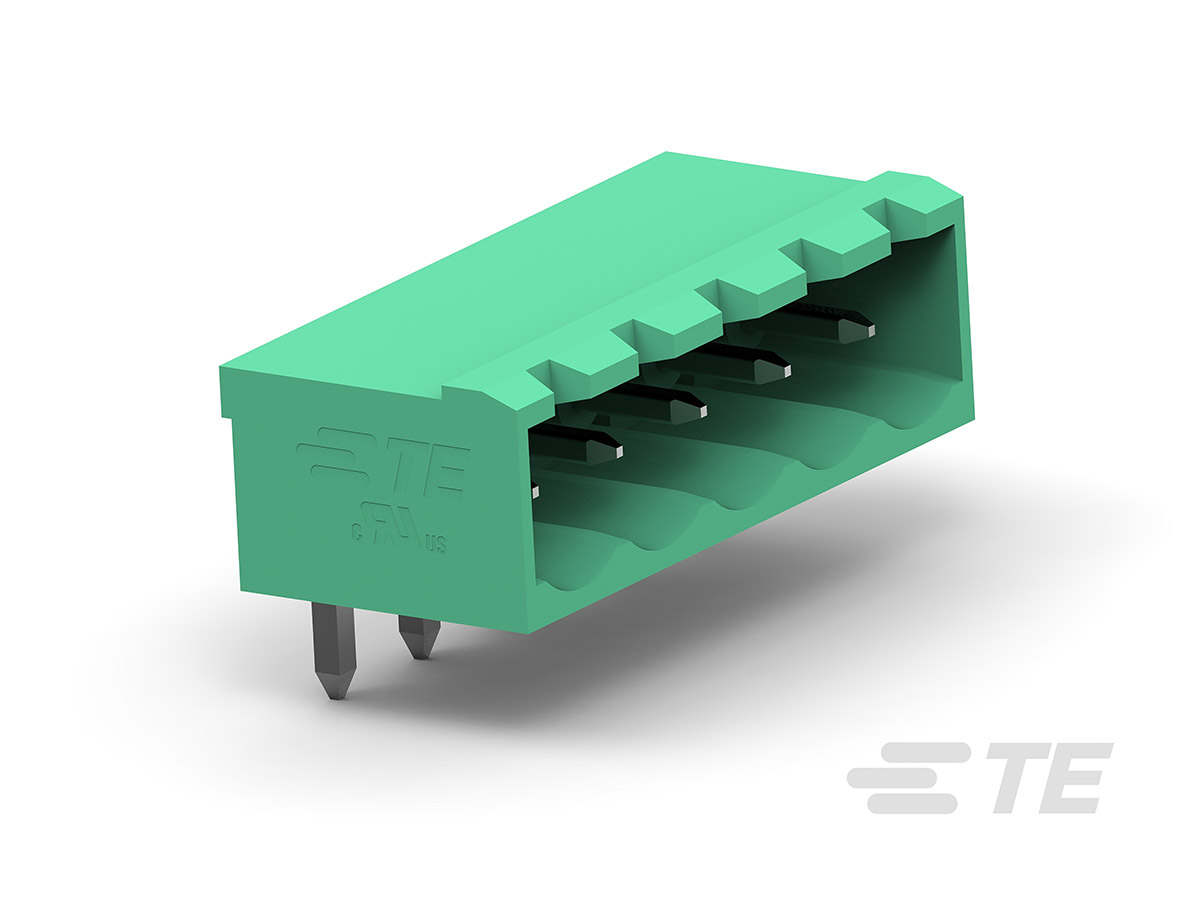 TE Connectivity Buchanan Series Pluggable Terminal Block, 8-Contact, 5 mm Pitch, 1-Row